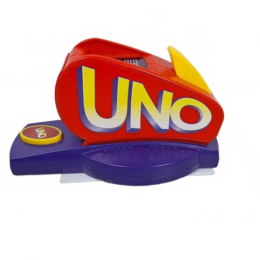 UNO Attack Card Launcher‎ Shuffler 1998 Vintage  Games Mattel Pre-Owned
